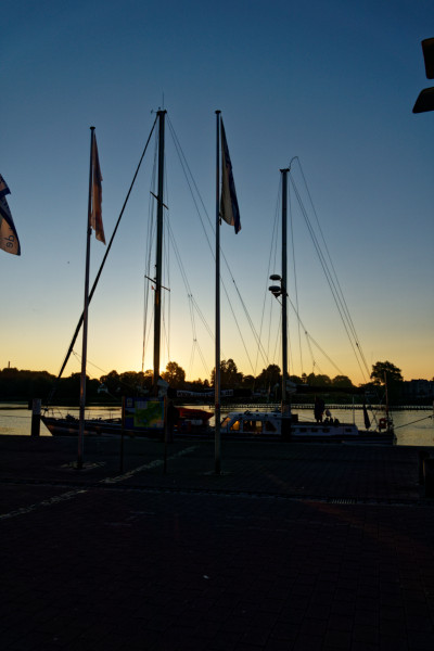 Moby Dick II in Kappeln am Passagierkai