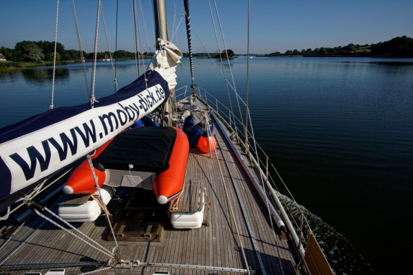 Moby Dick III in der Schlei