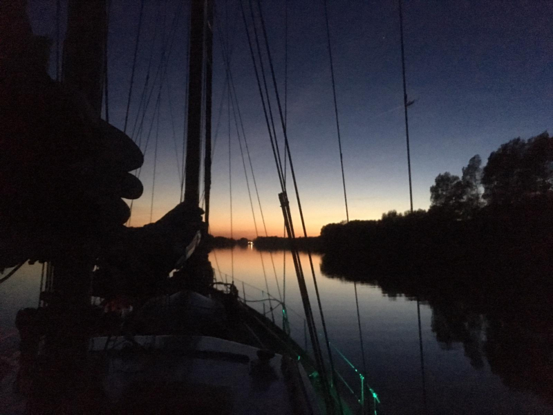 Abendstimmung in Hooksiel 