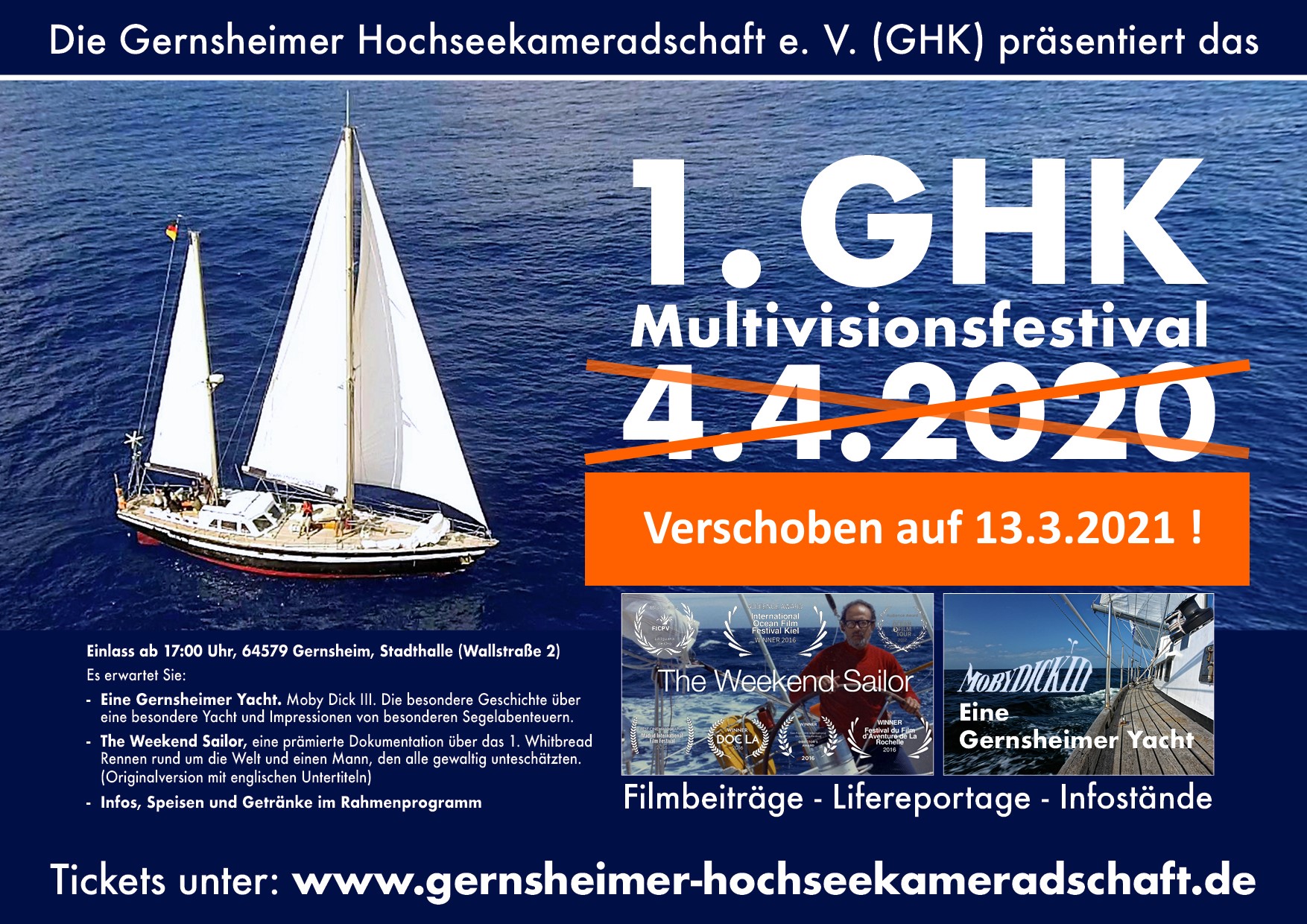 1. GHK Multivisionsfestival 
